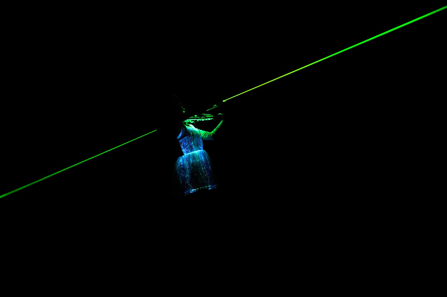 Espectaculo de Violin LED Laser