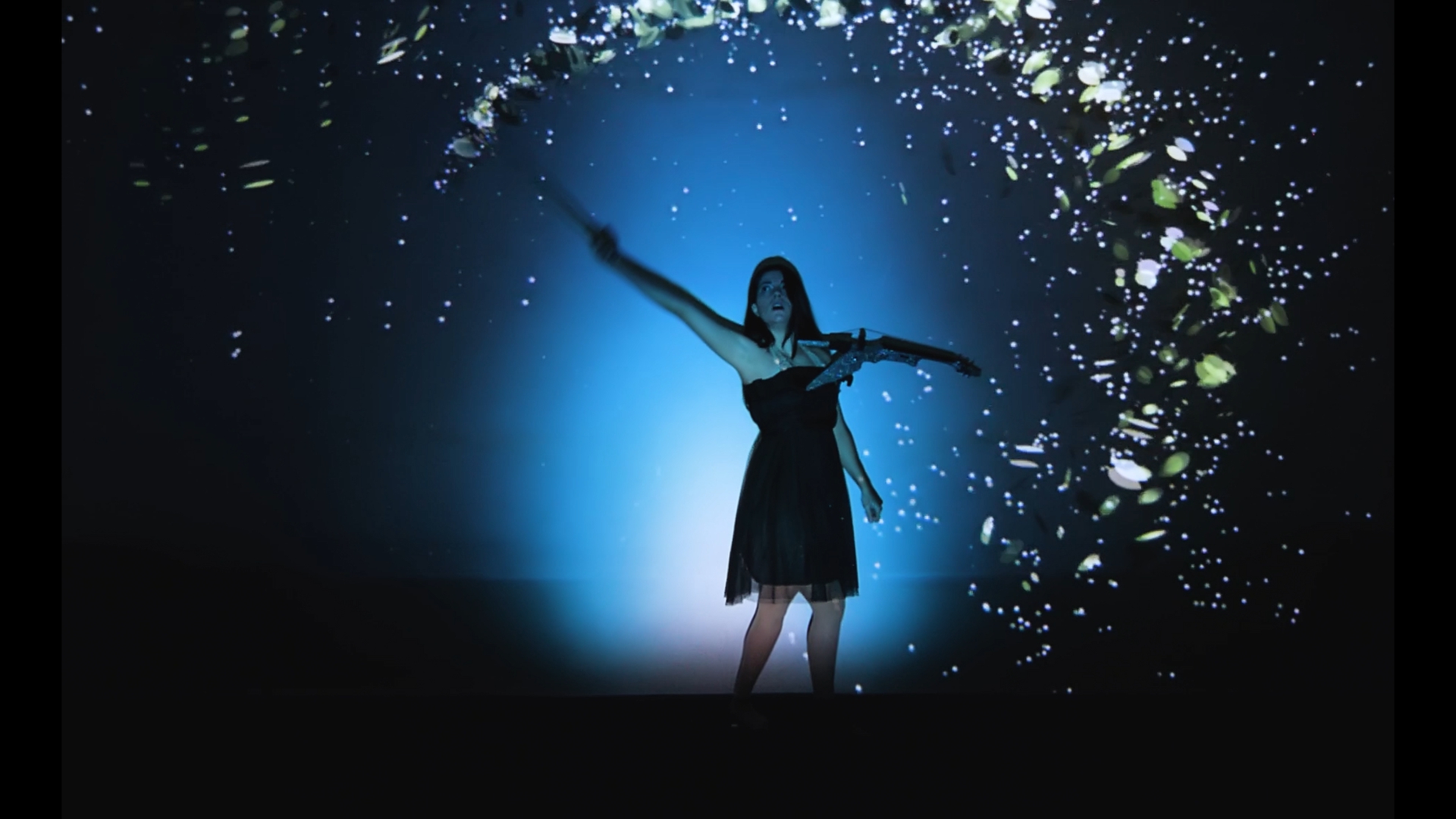 Violin con Video Mapping Violin con Video Mapping